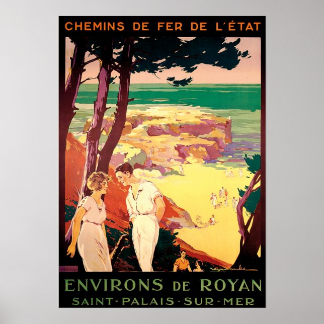 ENVIRONS DE ROYAN POSTER (Front)