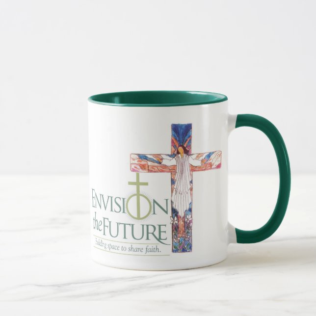 Envision w/ Cross, Grace Cafe 2 Mug (Right)