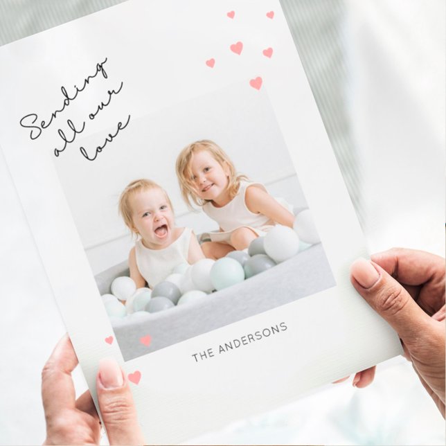 Envoi d'amour Saint Valentin Magnet photo (Créateur téléchargé)