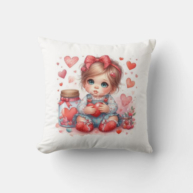 Envoi d'amour : Un Oreiller de Saint Valentin pour (Recto)