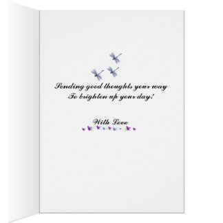 Envoi de bonnes pensées