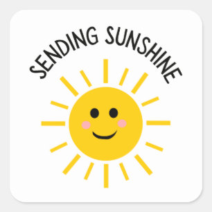 Envoi d'un sticker Sunshine