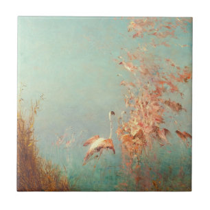 Envol De Flamants Roses, Étang De Vaccarès Tile