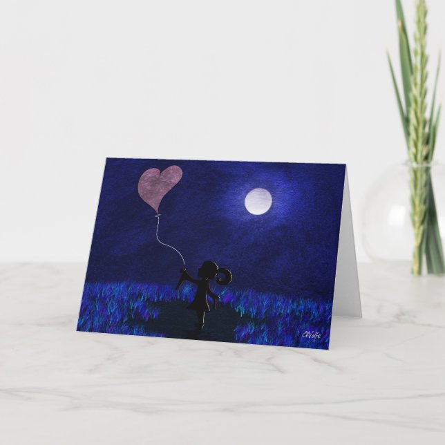 "Envoyé avec la carte d'amour" (Devant)