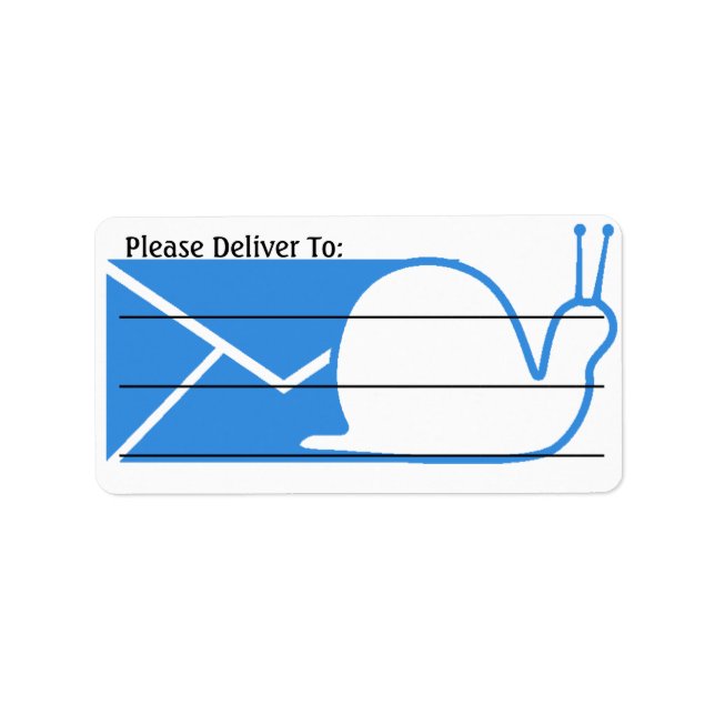 Envoyer un e-mail à (PDT) Étiquette (Devant)