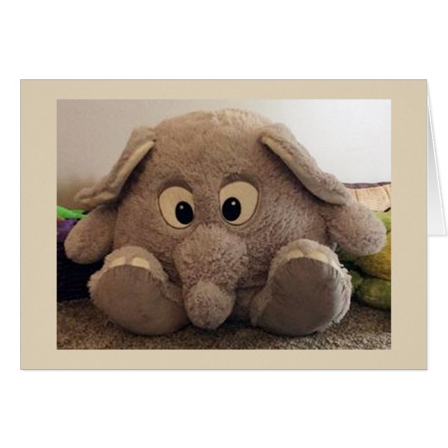 ENVOYER "UN ÉLÉPHANT" ET PAS UN CANARD À **EASTER* (Devant horizontal)