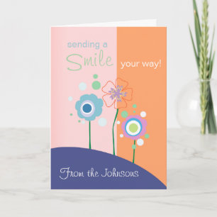Envoyer une carte de voeux Smile