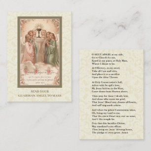 Envoyer votre ange gardien à la carte Sainte de ma