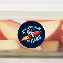 Envoyez Elon sur Mars Stickers