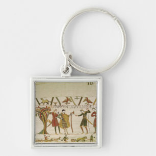 Envoys from Duke William are Sent to Count Guy Keychain