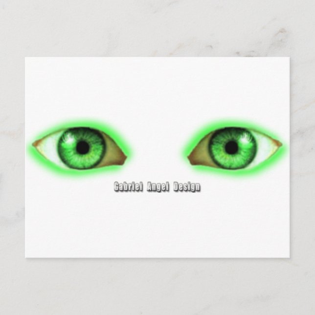 Envy Eyes Postcard (Front)