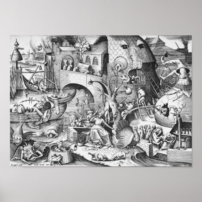 Envy (Invidia), The Seven Deadly Sins Poster (Front)