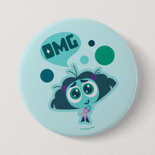 Envy "OMG" 3 Inch Round Button