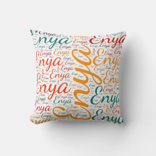 Enya Throw Pillow