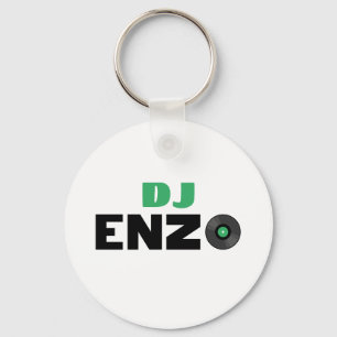 Enzo DJ Keychain