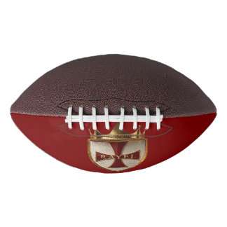 EOC RED RayEl Crest design  Football