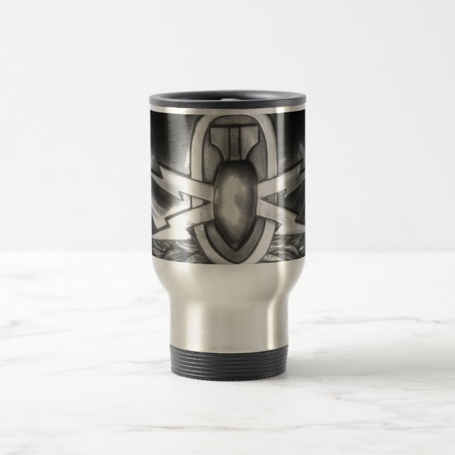 EOD Badge Travel Mug (Center)