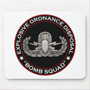 EOD "Bomb Squad" Mouse Pad