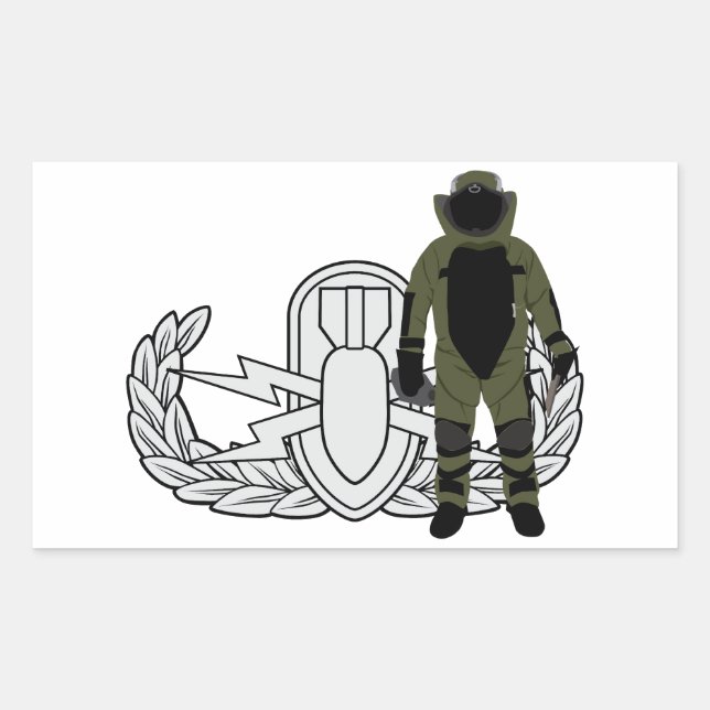 EOD Bomb Suit Sticker (Front)