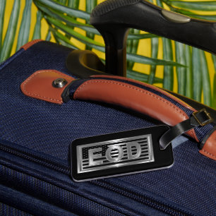 EOD Explosive Ordnance Disposal Luggage Tag