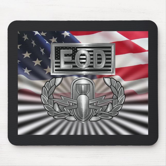 EOD Explosive Ordnance Disposal  Mouse Pad (Front)