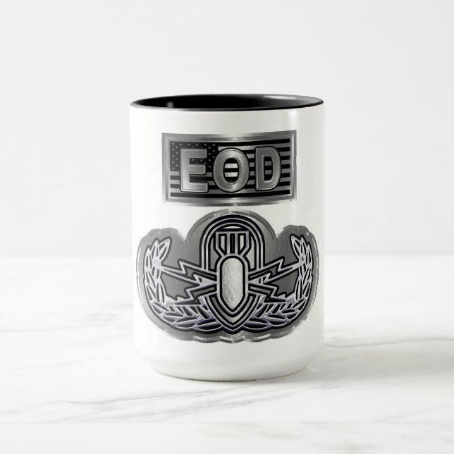 EOD Explosive Ordnance Disposal  Mug (Center)