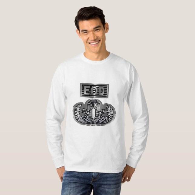 EOD Explosive Ordnance Disposal  T-Shirt (Front Full)