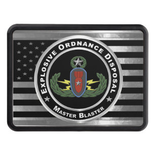 EOD Explosive Ordnance Disposal Trailer Hitch Cover