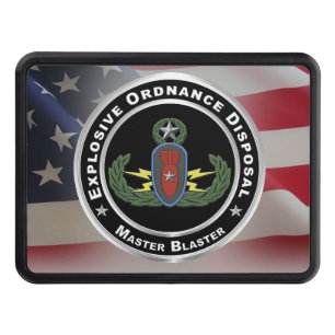 EOD Explosive Ordnance Disposal Trailer Hitch Cover