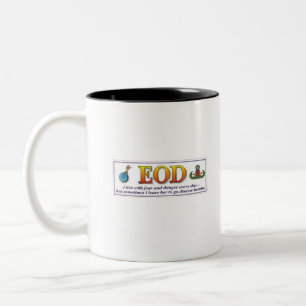 EOD Fear Two-Tone Coffee Mug