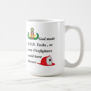 EOD - Firefighter Heroes Coffee Mug