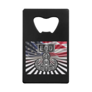 “EOD Master Blaster” Commemorative Gift Credit Card Bottle Opener