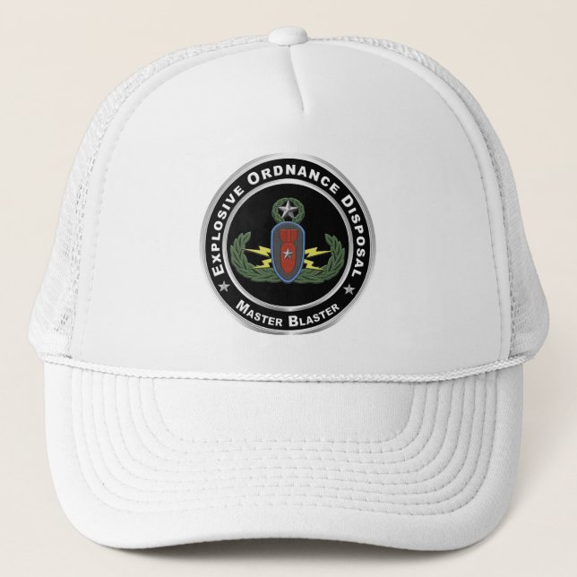 EOD  Master Blaster  Trucker Hat (Front)