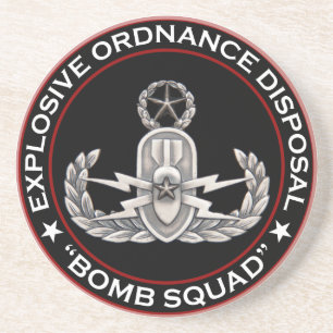 EOD Master "Bomb Squad" Coaster