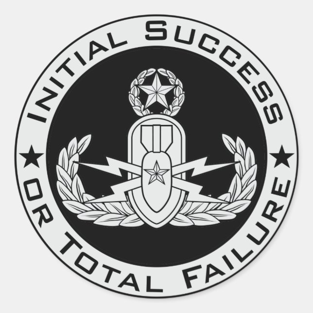 EOD Master ISoTF Classic Round Sticker (Front)