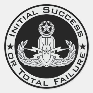 EOD Master ISoTF Classic Round Sticker