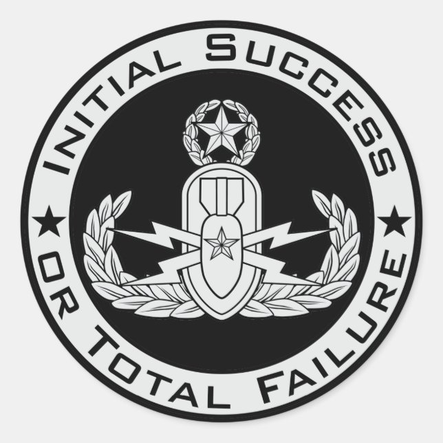 EOD Master ISoTF Classic Round Sticker (Front)