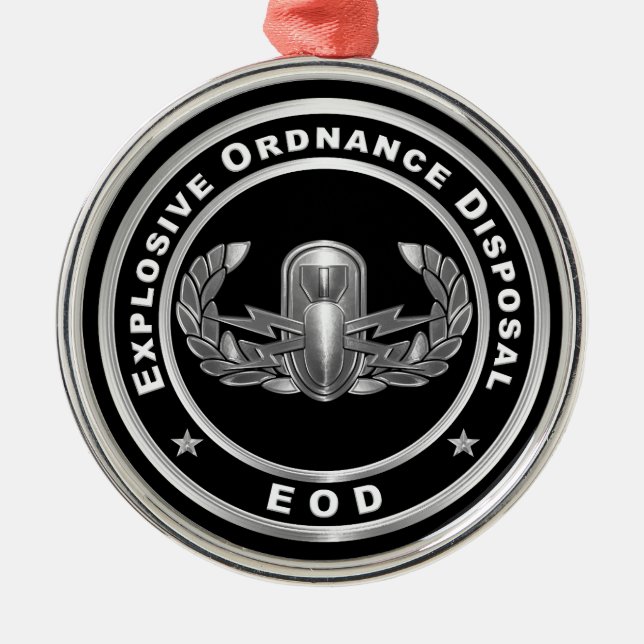 EOD METAL ORNAMENT (Front)