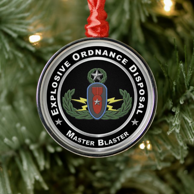 EOD METAL ORNAMENT (Tree)
