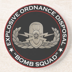 EOD Senior "Bomb Squad" Coaster