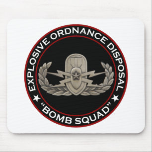 EOD Senior "Bomb Squad" Mouse Pad