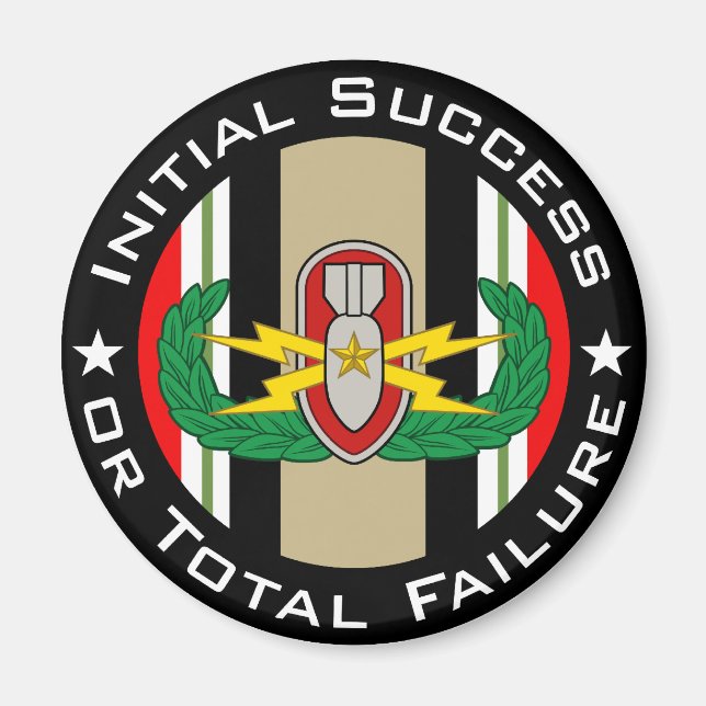 EOD Senior in colour OIF ISoTF Magnet (Front)