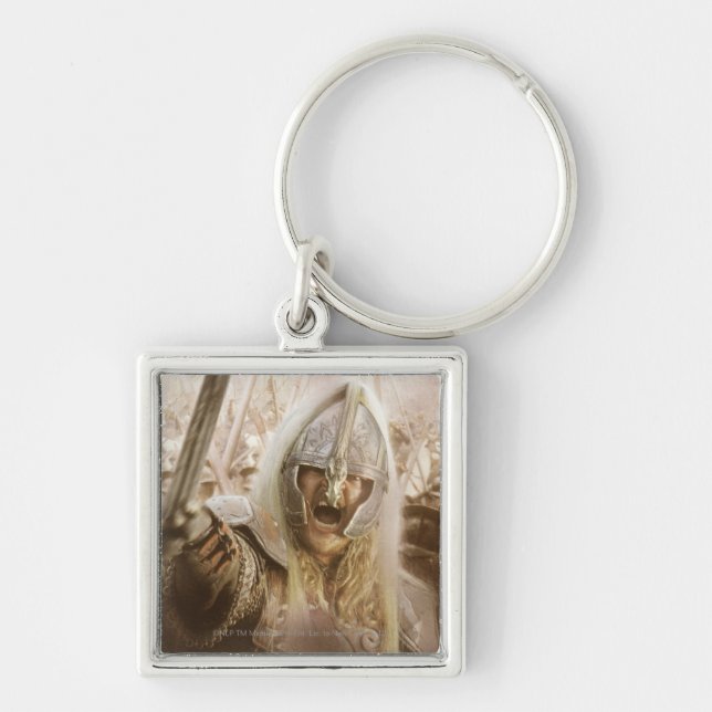 Eomer with Helmet Keychain (Front)