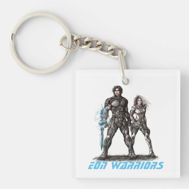 Eon Warriors Magnet Keychain (Front)