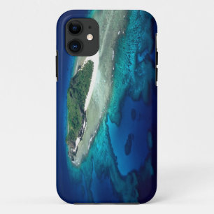 Eori Island, Mamanuca Islands, Fiji - aerial iPhone 11 Case