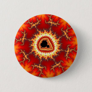 Eos - Fractal 2 Inch Round Button