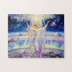 Eos Goddess of the Dawn and Heavenly Light from Gr Jigsaw Puzzle