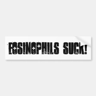 Eosinophils Suck! Bumper Sticker