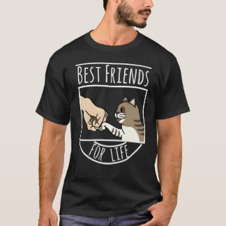 Eotic Shorthair Cat Best Friends For Life family T-Shirt