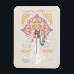 Éowyn "I Am No Man" Battle-Ready Graphic Magnet<br><div class="desc">Celebrate courage and destiny in Middle-Earth™ with this stunning Lord of the Rings™–inspired design honoring Éowyn™. Illustrated in an elegant, flowing art style, she stands poised with sword and shield in hand, her windswept gown and golden hair capturing both strength and grace. Ornamental Elven-inspired detailing frames the composition, while the...</div>